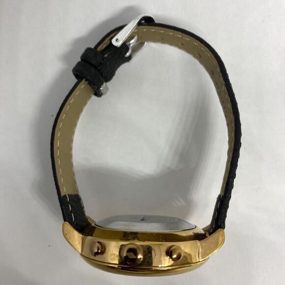 Fossil FTW5018 Women's Black Leather White Analog Dial Hybrid Smartwatch XX802 - Picture 8 of 12